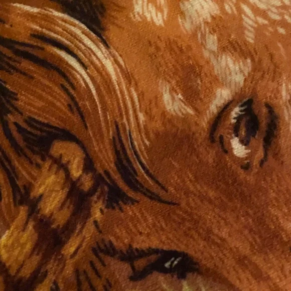 Vintage A.T.C. Unicorn Horse with Snake Print Tapestry Rug Wall Hanging 32x50 In - Picture 9 of 11